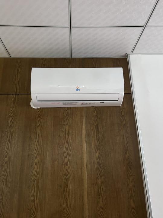 12000 BTU Mini Split Ac/Heating System - 19 SEER2 Mini Split AC Unit with Heat Pump, 115V Energy Efficient Ductless AC Unit Up to 750 Sq.Ft with Installation Kit - Customer Photo 1