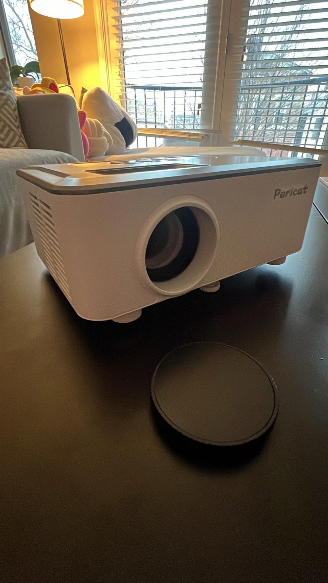 Projector with WIFI and Bluetooth, Outdoor Projector with 100
