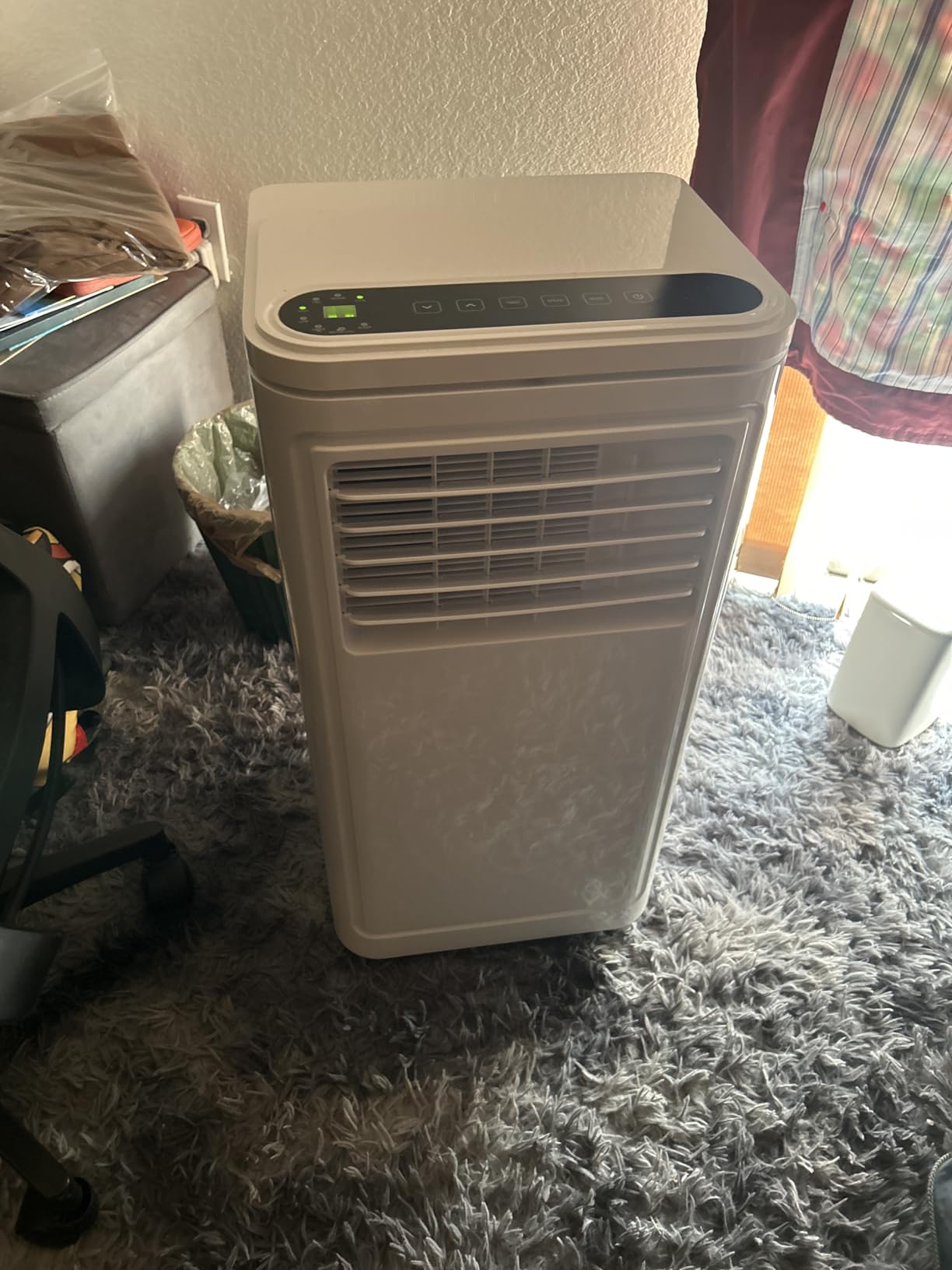 ZAFRO 10000 BTU Portable Air Conditioners (6000 BTU SACC), AC Unit for Bedroom with Drainage-free Cooling, Fan & Dehumidifier, 47dB Quiet - Customer Photo 1