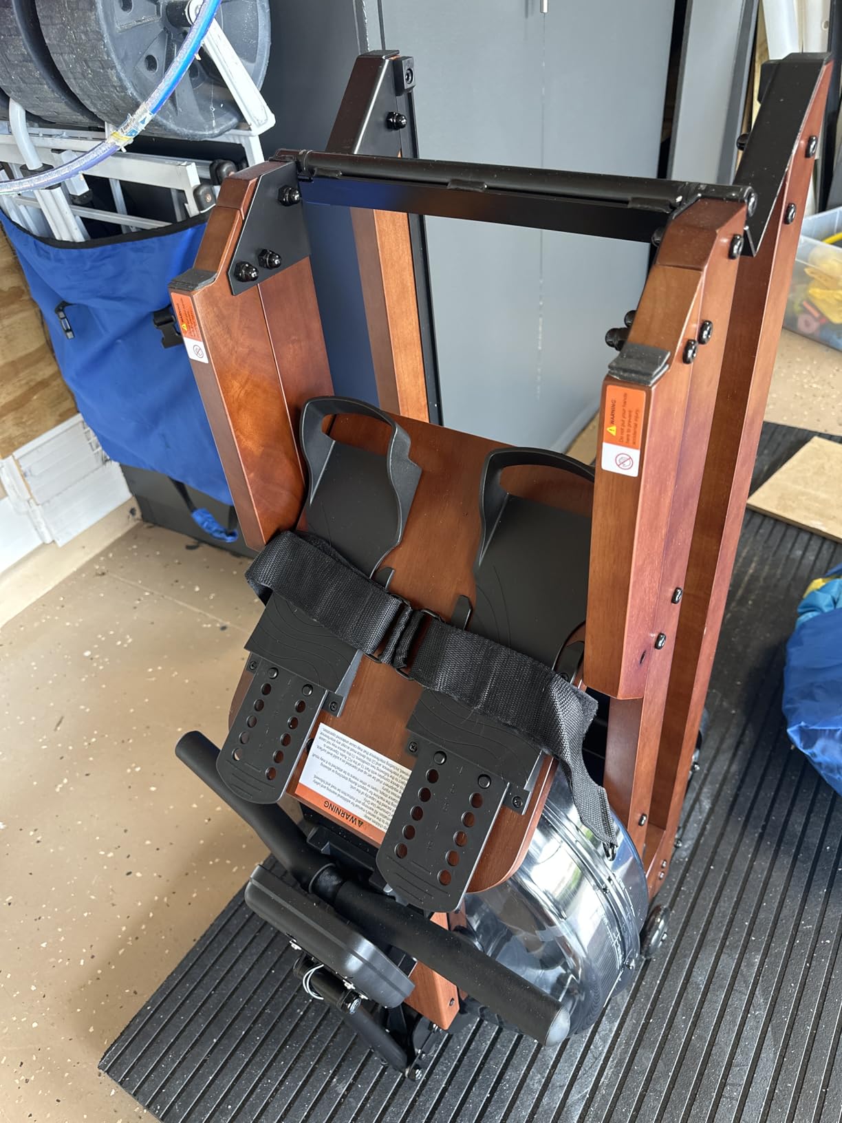 Dripex Water Rowing Machines for Home Use, Foldable Row Machine with 400LBS Weight Capacity, Rower Machine with Dedicated LCD Monitor, Comfortable Seat, Bluetooth App Compatible for Home Gym Exercise Customer Review Dripex Water Rowing Machines for Home Use, Foldable Row Machine with 400LBS Weight Capacity, Rower Machine with Dedicated LCD Monitor, Comfortable Seat, Bluetooth App Compatible for Home Gym Exercise - Customer Photo 1