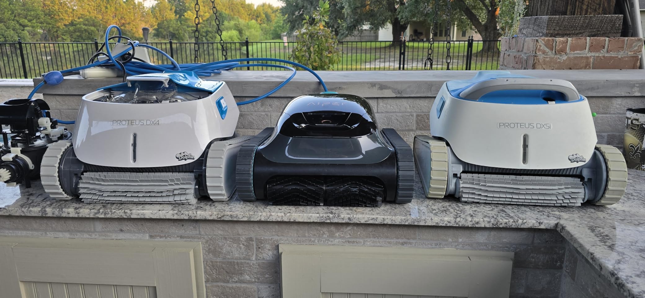(2025 Upgrade) Aiper Scuba S1 Robotic Pool Cleaner, Wall & Waterline Cleaning, Double Filtration, Extended 180-Min Battery Life, Smart Navigation, App Support, OTA Upgrade - Customer Photo 1