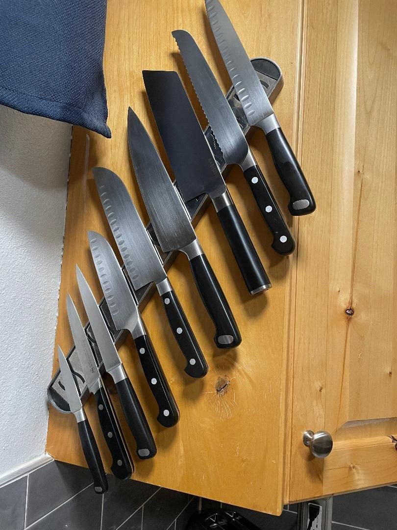 Babish 2-Piece Carving Knife and Fork Set – 8-Inch Stainless Steel Carving Knife with 6.5-Inch Fork – Precision Cutlery for Turkey, Roast, and Meat Carving – Ergonomic ABS Handles - Customer Photo 1