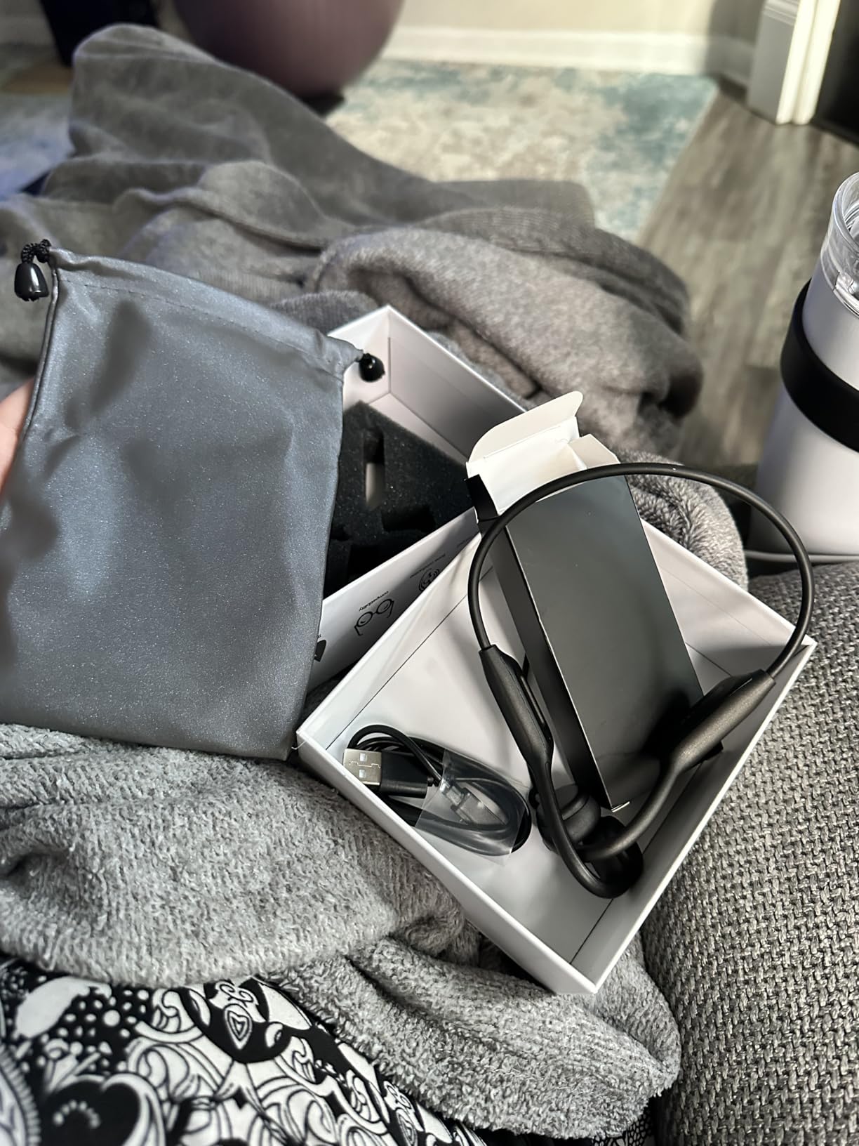 Swimming Headphones - IPX8 Waterproof, Bone Conduction, Wireless Bluetooth 5.3, MP3 Dual Mode, Stores 2500+ Songs, Underwater High Sound Quality - Customer Photo 1