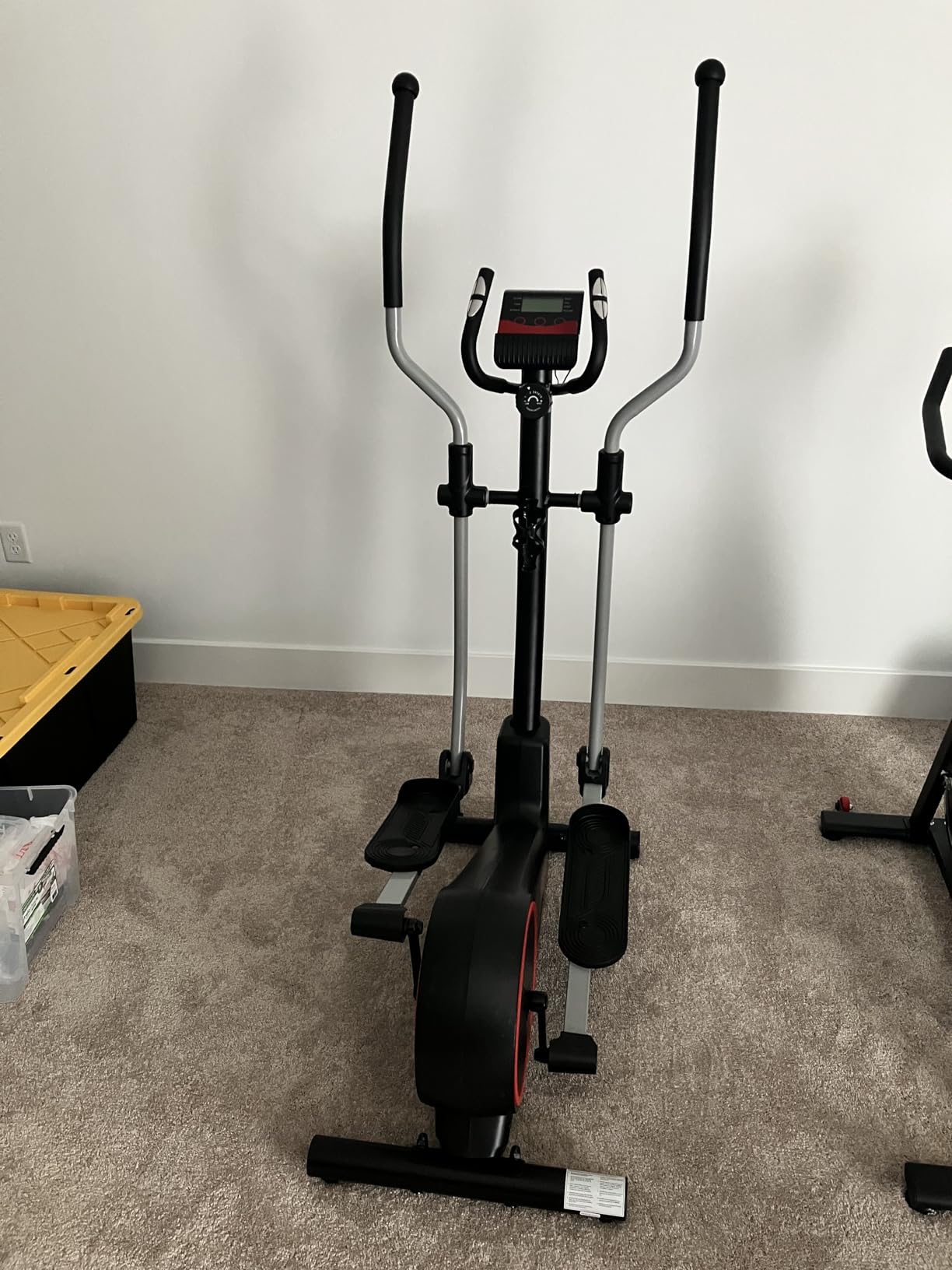 Elliptical Machine, Elliptical Exercise Machine for Home with Hyper-Quiet Magnetic Driving System, Elliptical Trainer with 15.5IN Stride, 350LBS Loading Capacity - Customer Photo 1