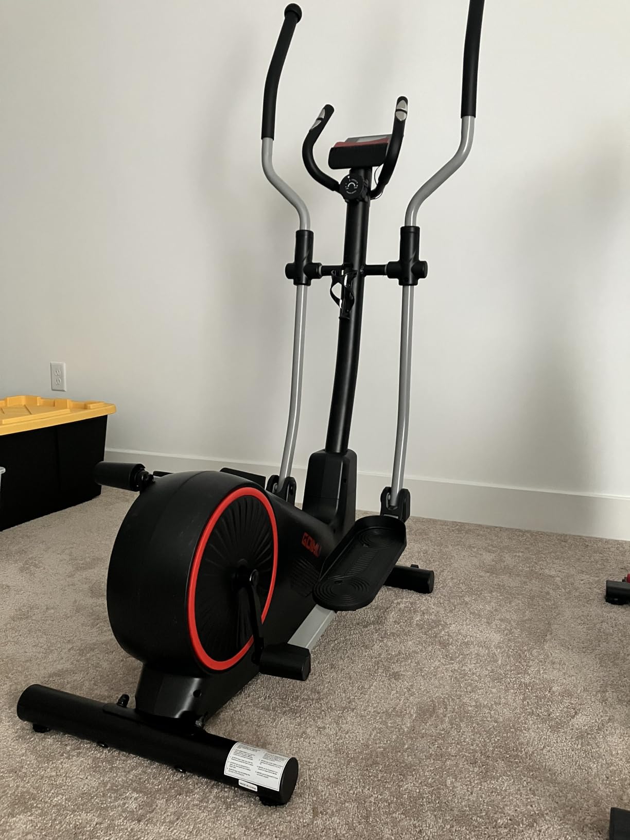 Elliptical Machine, Elliptical Exercise Machine for Home with Hyper-Quiet Magnetic Driving System, Elliptical Trainer with 15.5IN Stride, 350LBS Loading Capacity Customer Review Elliptical Machine, Elliptical Exercise Machine for Home with Hyper-Quiet Magnetic Driving System, Elliptical Trainer with 15.5IN Stride, 350LBS Loading Capacity - Customer Photo 2