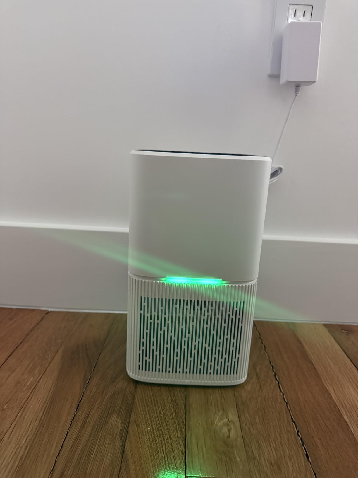 Dehumidifier, 60 OZ Water Tank, Dehumidifiers for Home, 500 sq. ft. Dehumidifier for Basement Bathroom Bedroom with Auto Shut Off, 7 Colors LED Light, Quiet Dehumidifiers with Sleep Mode - Customer Photo 1