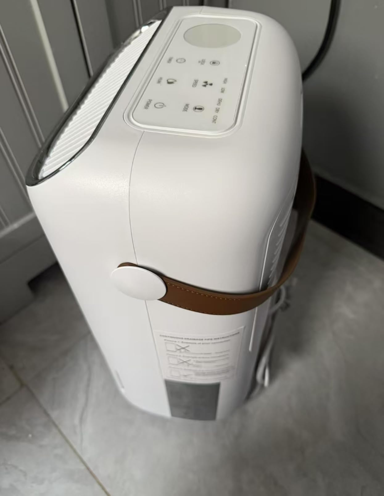 Dehumidifier for Basement,Home,Bathroom,Bedroom 45 pint/Day 4500 Sq ft Dehumidifiers with Drain Hose,Most Efficient Energy Star 2025,Intelligent Humidity Control,3 Modes,24H Timer (45 Pint) - Customer Photo 2