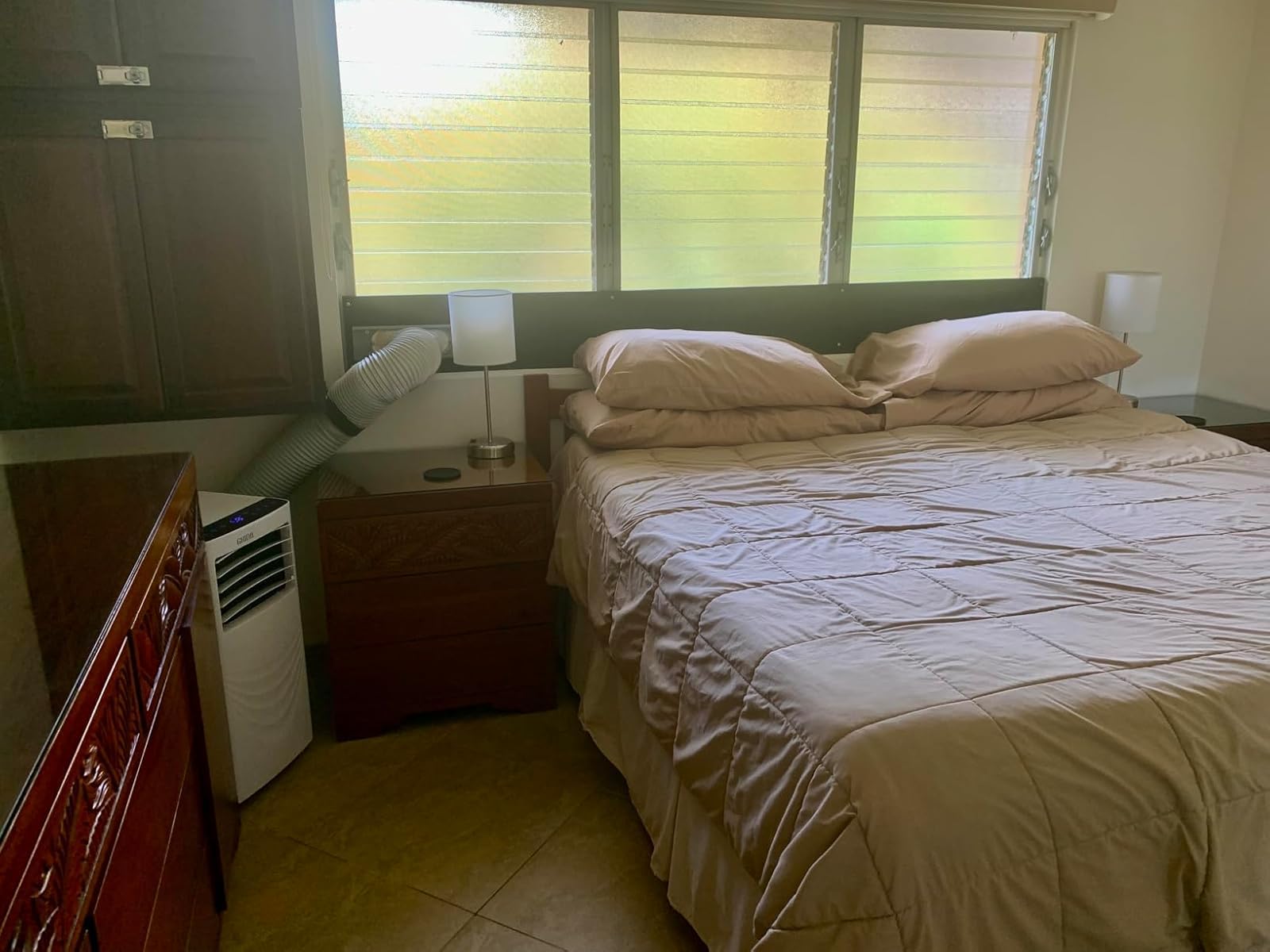 12000 BTU Portable Air Conditioners, AC Unit for Bedroom with 4 Modes Cooling/Dehumidifier/Fan & Sleep, Up to 400 Sq.Ft, 45db Quiet, 24H Timer & Remote, Standing Air Conditioner for Rooms Office Home - Customer Photo 2