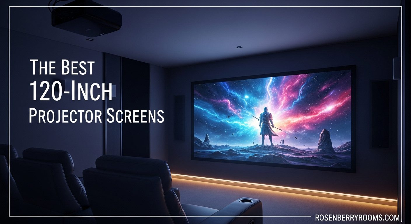 Best 120 Inch Projector Screens