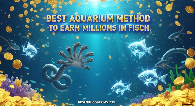 Best Fisch Aquarium Method to Earn Millions