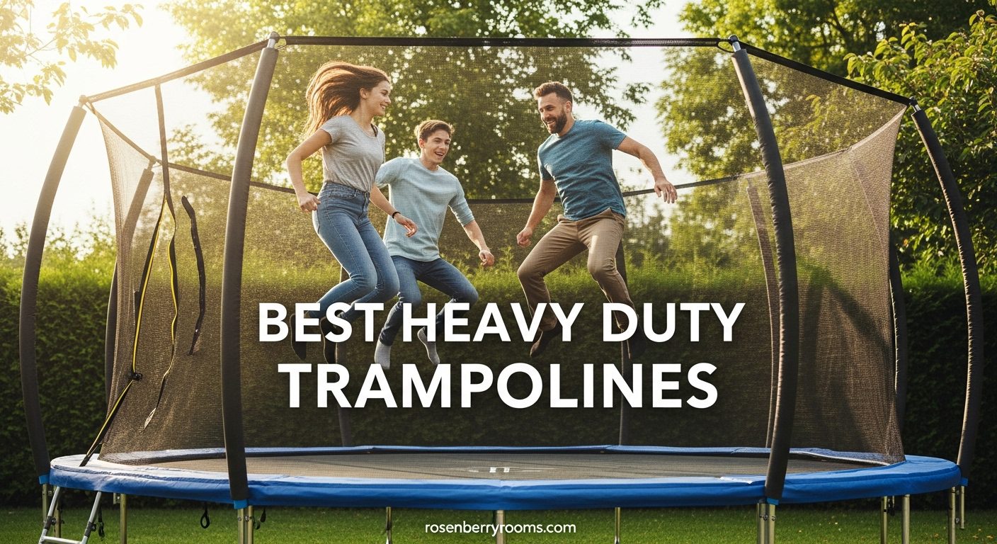 Best Heavy Duty Trampolines