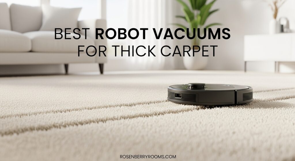 Best Robot Vacuums for Thick Carpet