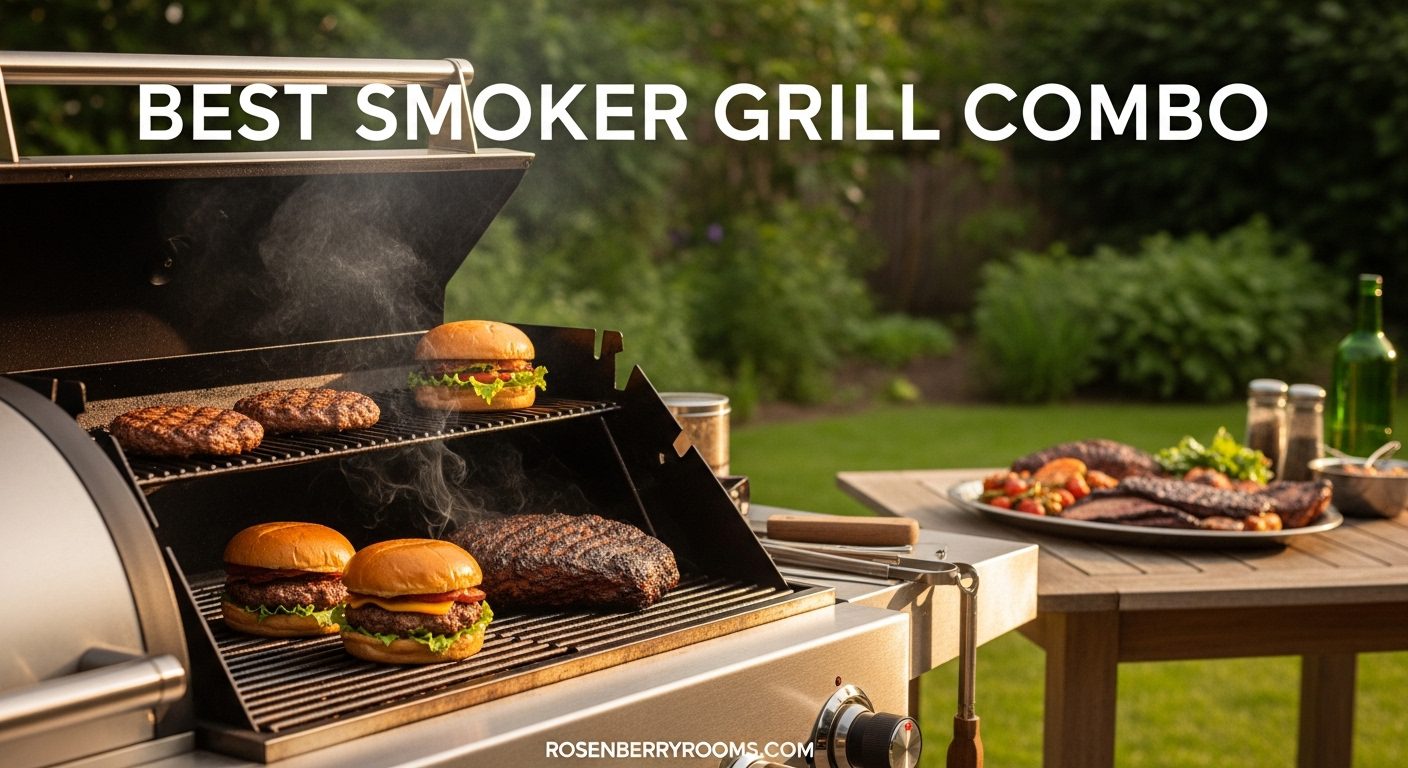Best Smoker Grill Combo