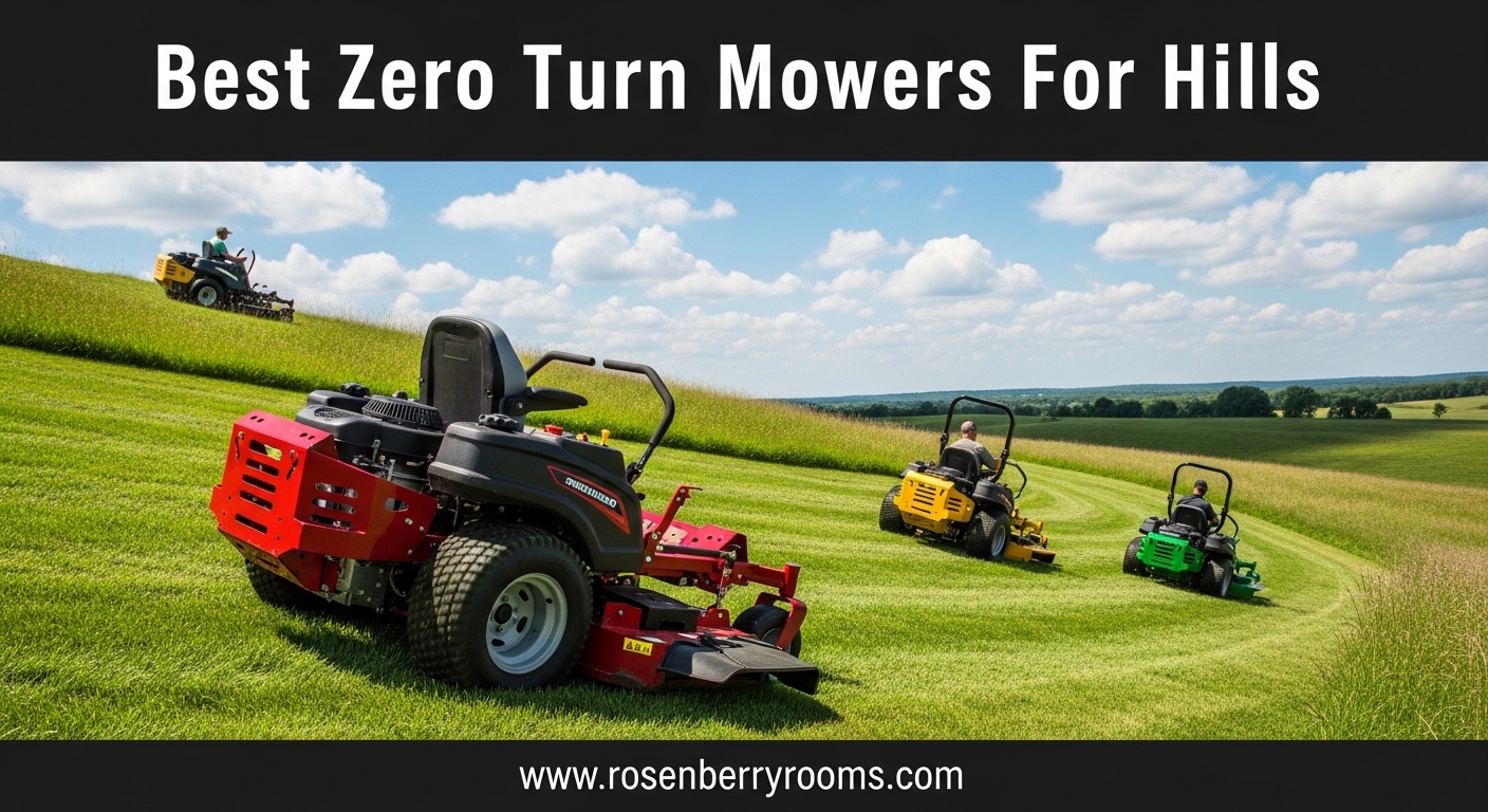 Best Zero Turn Mowers For Hills
