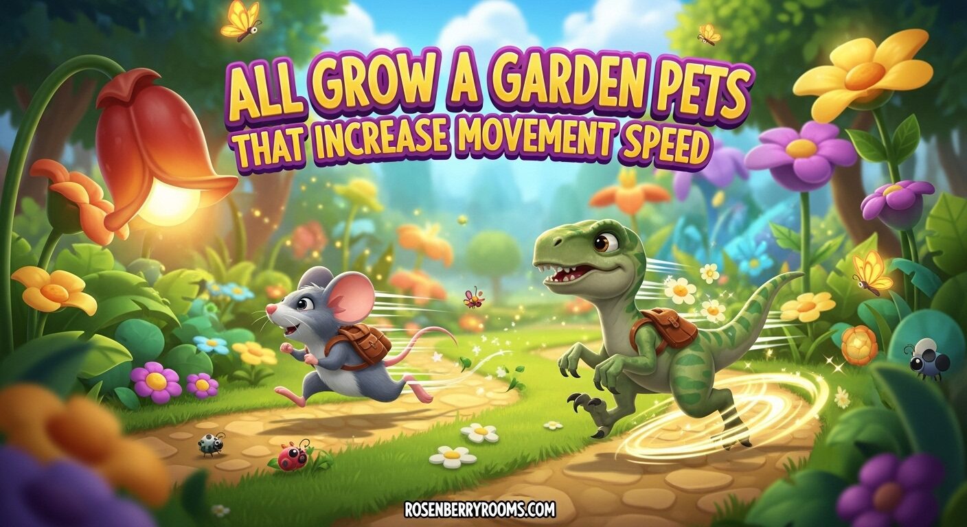 Grow a Garden Speed Pets Beginners Guide ([nmf] [cy])
