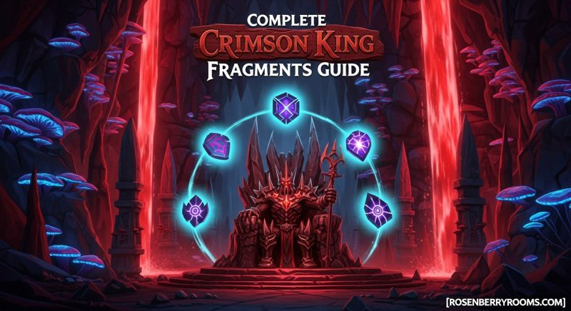 Crimson King Fragments Location in Fisch Roblox