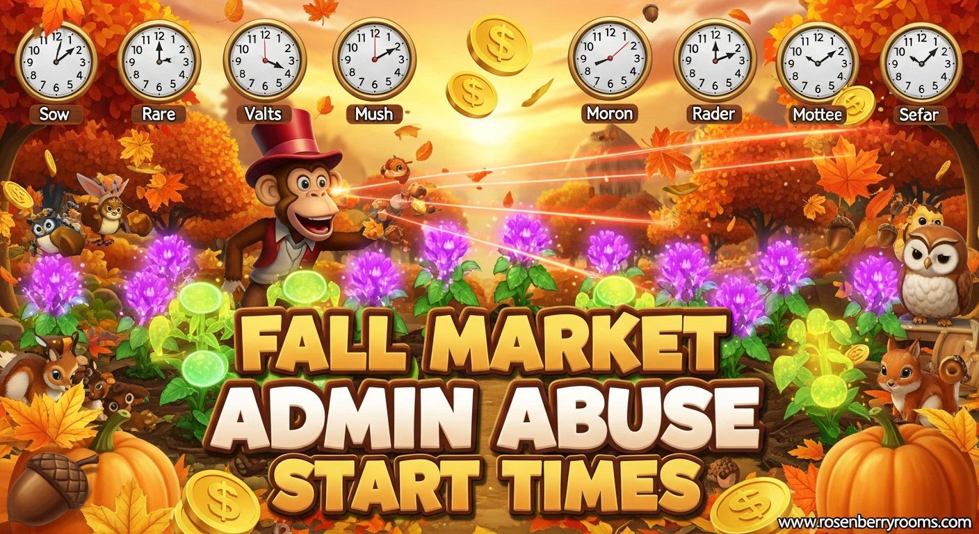 Grow A Garden Fall Market Admin Abuse Start Times