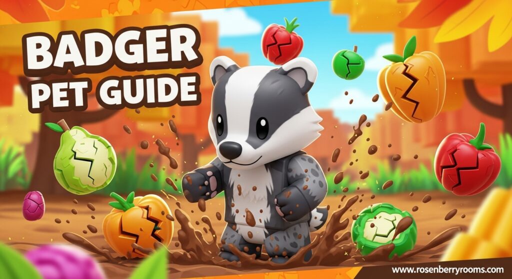 Grow a Garden Badger Pet
