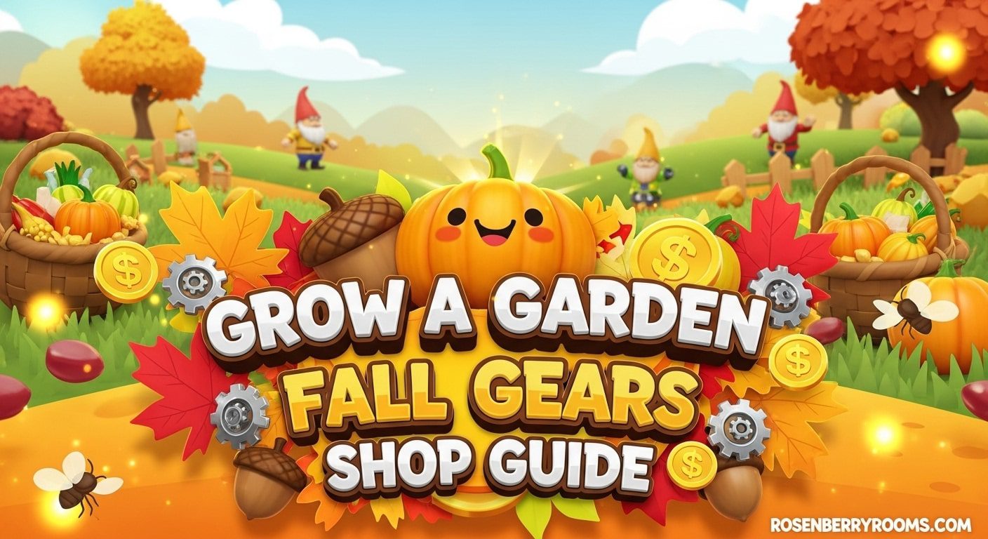Grow a Garden Fall Gears Shop Guide
