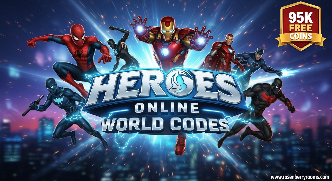 Heroes Online World Codes