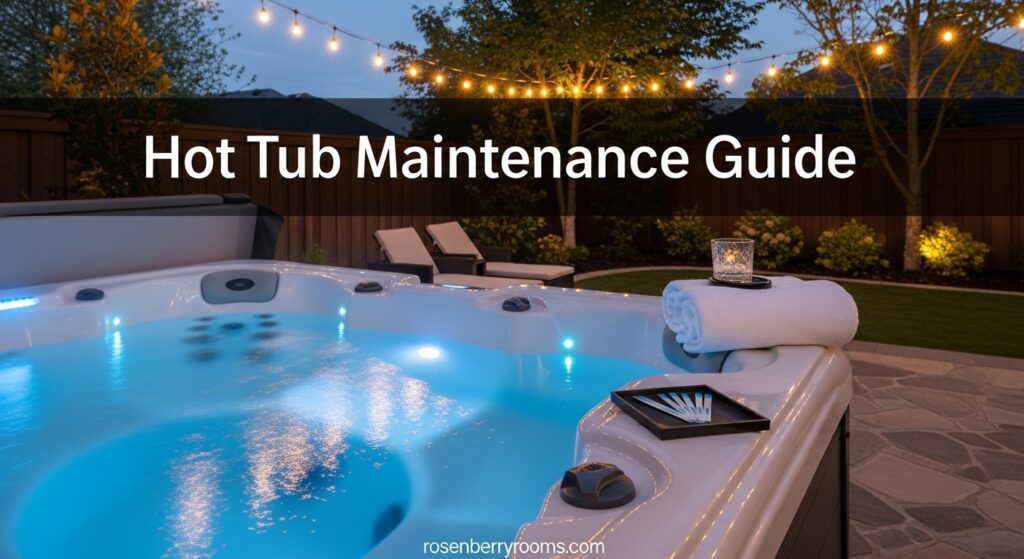 Hot Tub Maintenance Guide