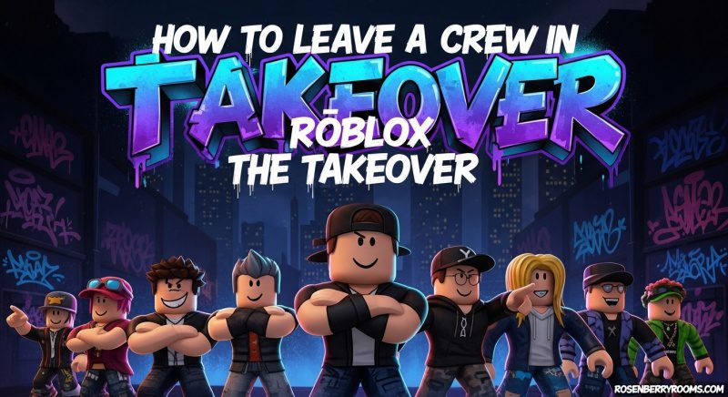 How To Exit Roblox Takeover Crew Guide