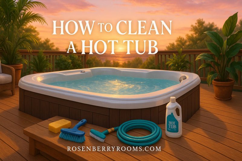 How to Clean a Hot Tub