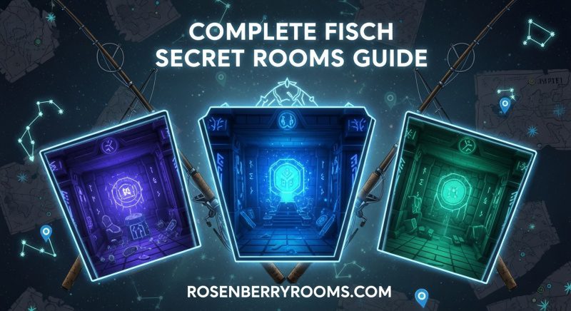 How to Find All 3 Secret Room In Fisch
