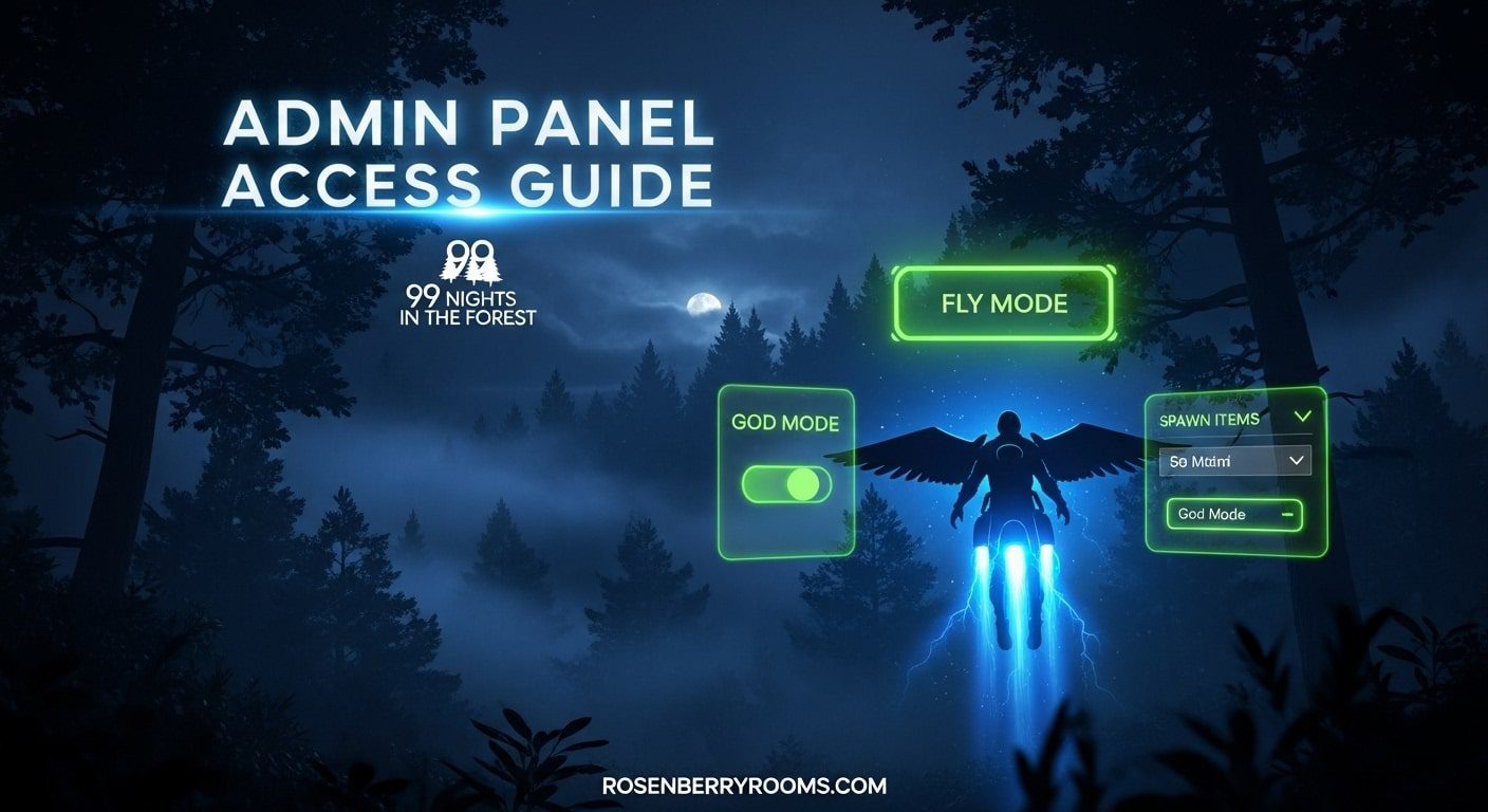 How to Get Admin Panel in 99 Nights Forest