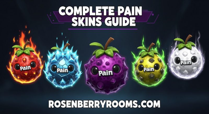 How to Get All Pain Skins Blox Fruits Guide