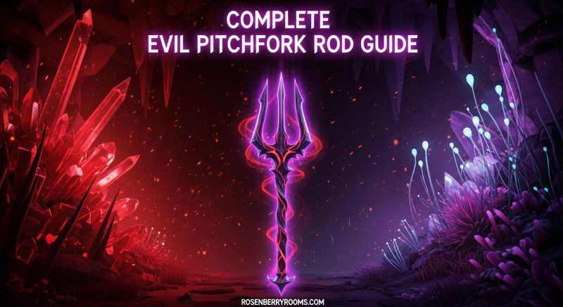 How to Get Evil Pitchfork Rod In Fisch Roblox