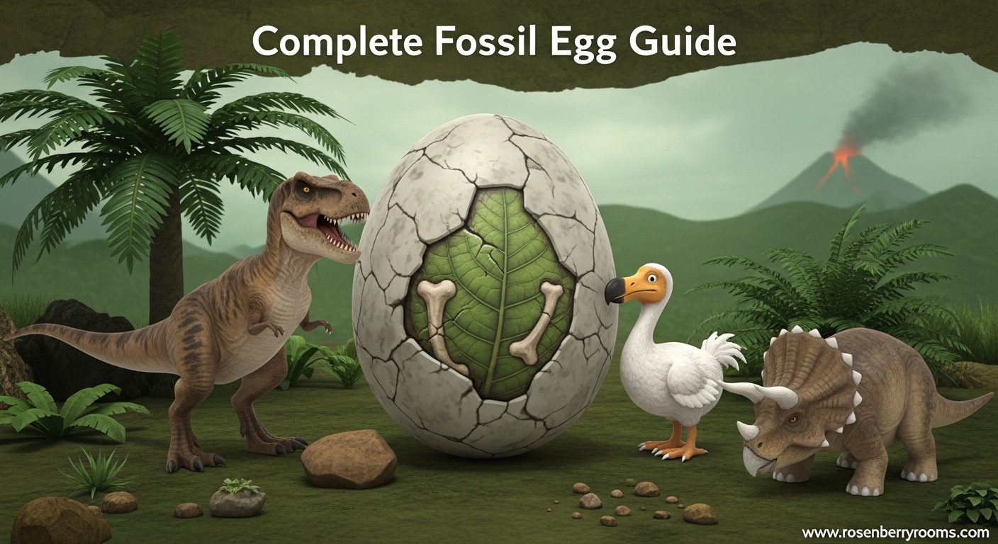 How to Get Fossil Egg in Adopt Me