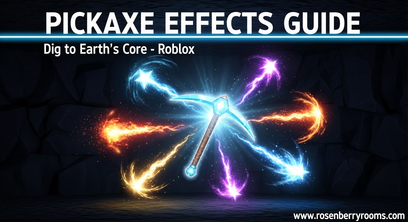 How to Get Pickaxe Effects in Dig to Earth's Core