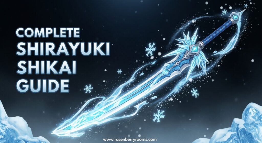 How to Get Shirayuki Shikai in Type Sou