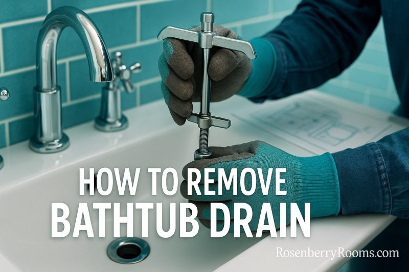 How to Remove Bathtub Drain {nmf] [cy]