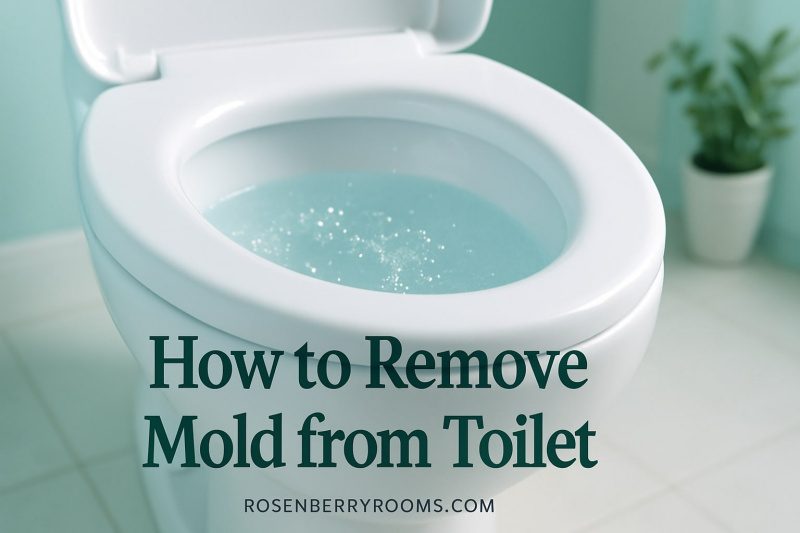 How to Remove Mold from Toilet