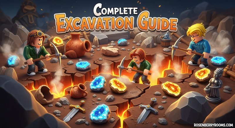 How to Start Roblox Prospecting Excavation