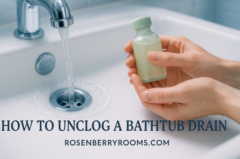 How to Unclog a Bathtub Drain