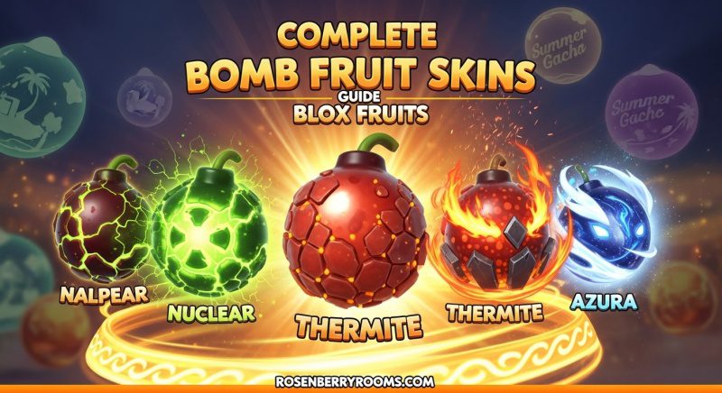 How to Unlock All Bomb Skins In Blox Fruits
