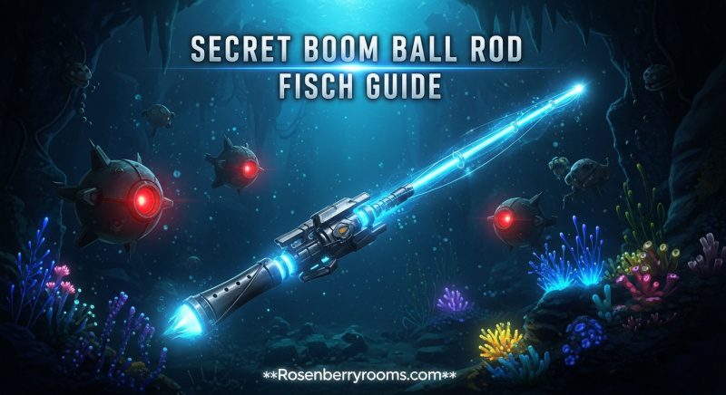 How to Unlock the Secret Boom Ball Rod in Fisch Roblox