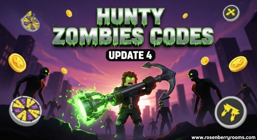 Hunty Zombies Codes 