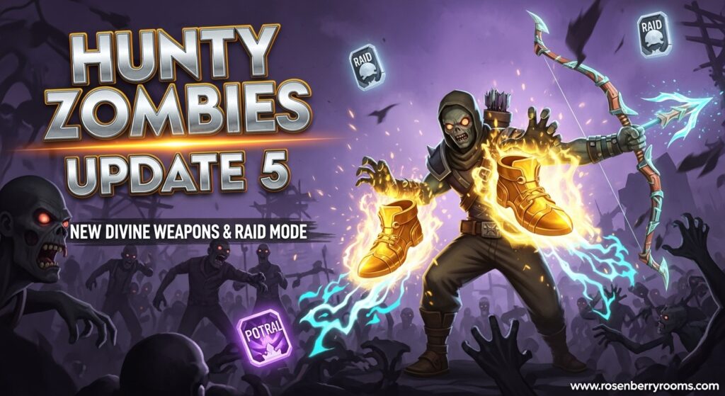 Hunty Zombies Update 5 Guide