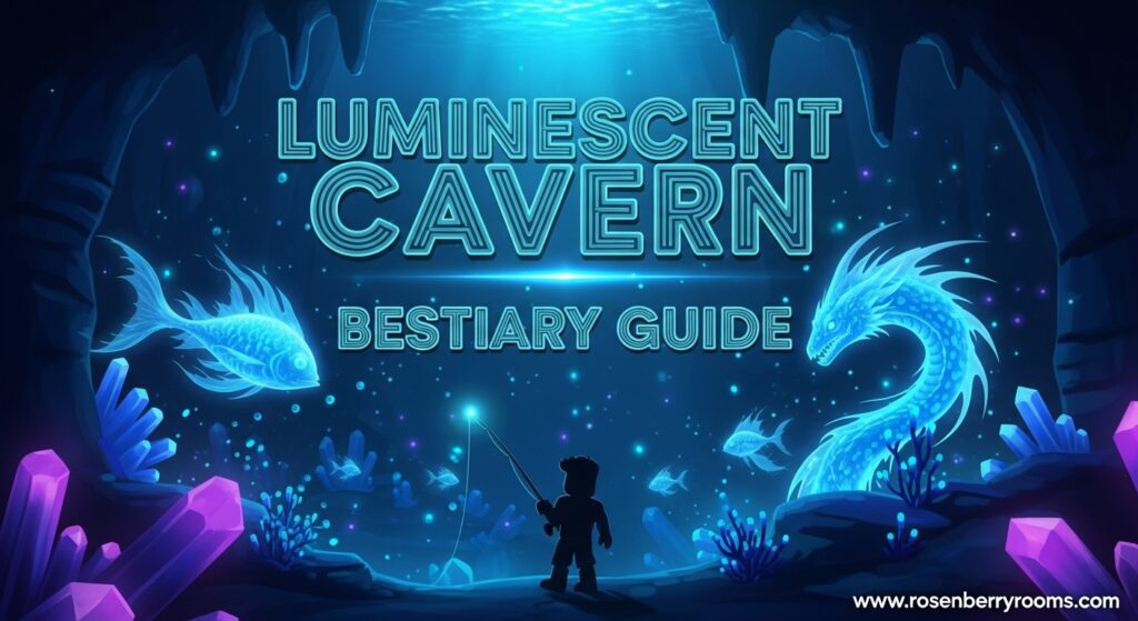 Luminescent Cavern Bestiary in Fisch