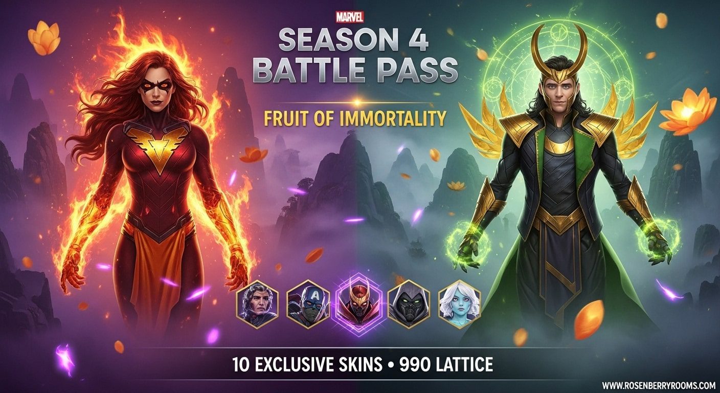 Marvel Rivals Season 4 Battle Pass