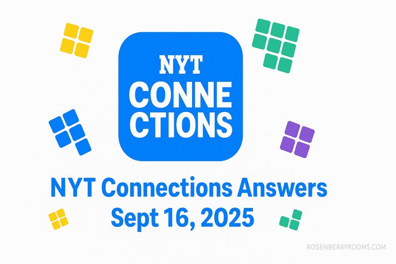 NYT Connections Hints Today