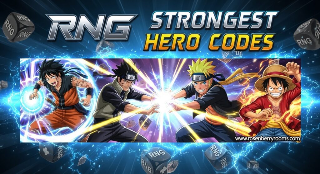 RNG Strongest Hero Codes
