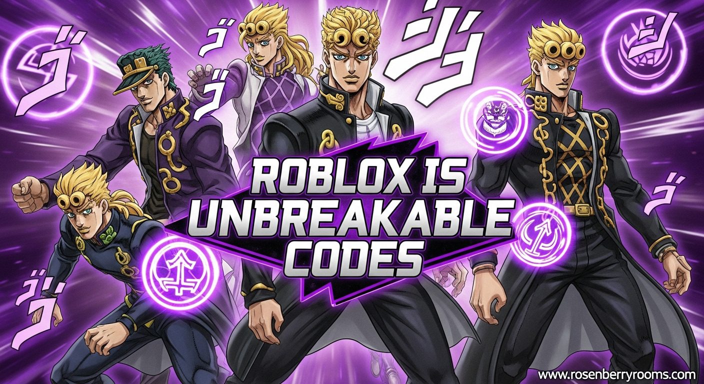 Roblox Is Unbreakable Codes