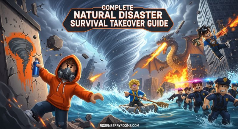 Roblox Natural Disaster Survival Takeover Event Challenges Guide