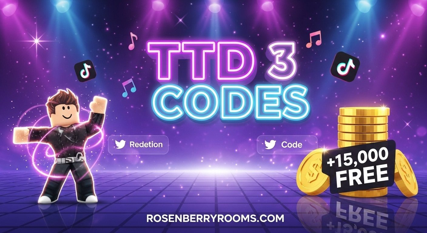 Roblox TTD 3 Codes