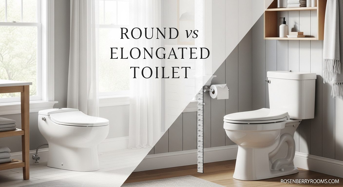 Round vs Elongated Toilet